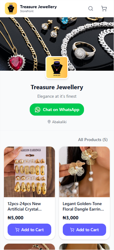 Treasure Jewellery store